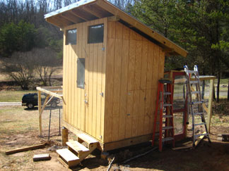 Laufer Unlimited Chicken Coop Project